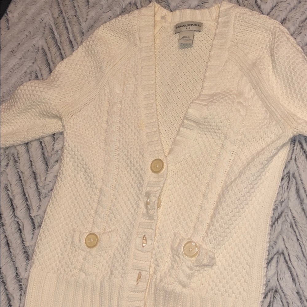 Cream color sweater